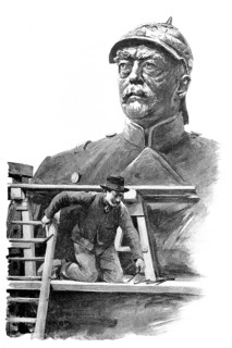 Head of the Bismarck Monument