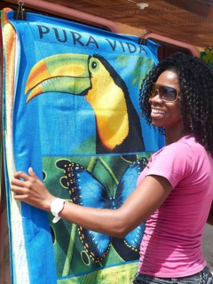 Costa Rican woman