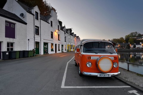 Old VW van