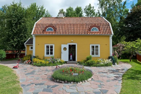 House from the children's book 'The Children of Noisy Village' by Astrid Lindgren
