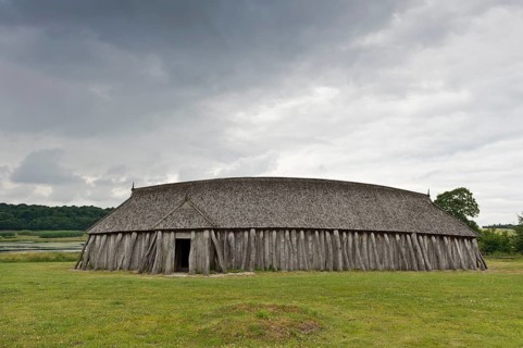 Reconstructed Viking house