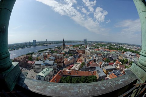 Fisheye shot