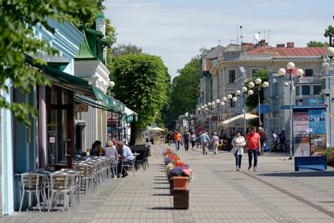 Pedestrian zone