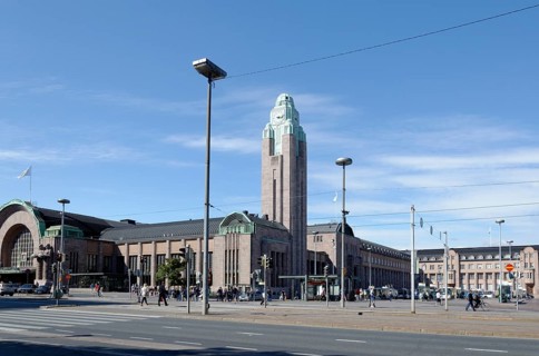 Station forecourt
