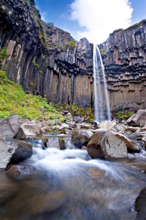 Svartifoss waterfall