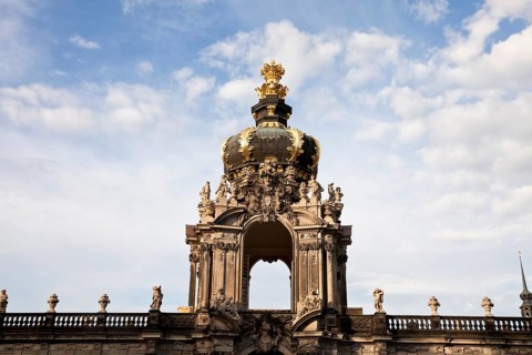 Kronentor gate