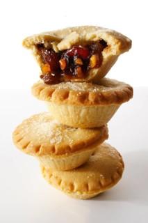 Traditional Christmas mince pies