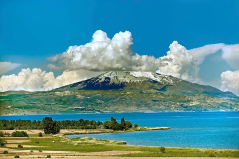 Mount Suphan volcano