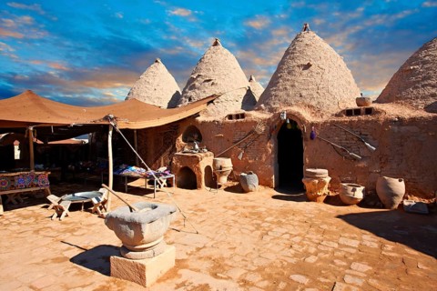 Beehive adobe buildings of Harran