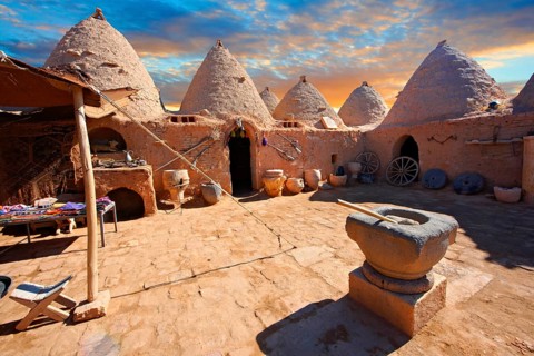 Beehive adobe buildings of Harran
