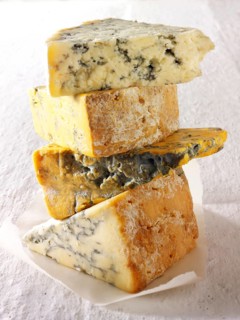 British Blue cheeses