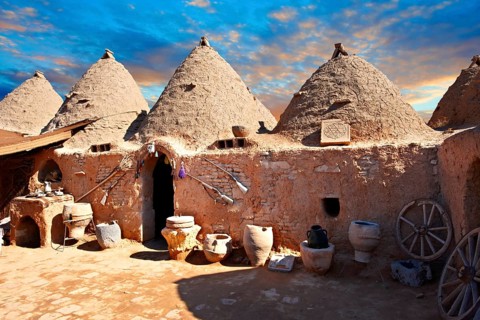 Beehive adobe buildings of Harran