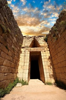 Entrance to the Treasury of Atreus