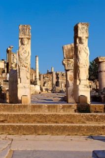 The Heracles Gate at the begining of Curetes Street
