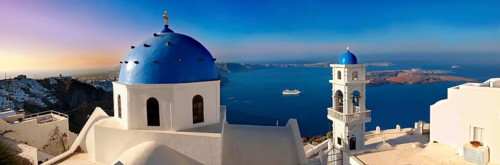 Blue-domed church of Imerovigli