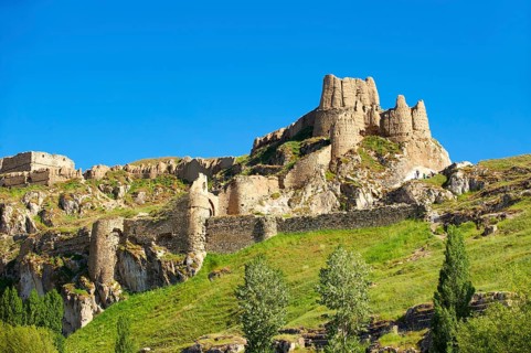 The ancient Urartian iron age fortress of Van