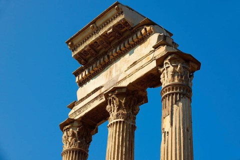 The Temple of Castor and Pollux