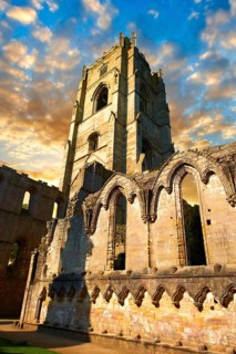 Bell tower of Fountains Abbey