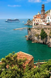 Resort town of Atrani