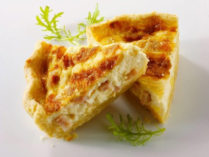 Slices of Quiche Lorraine