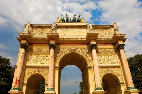 Arch in the Jardin des Tuileries