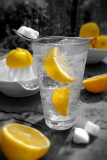 Home-made lemonade