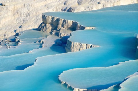Pamukkale travetine terrace
