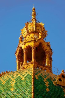 The Art Nouveau Museum of Applied Arts with Zolnay tiled roof
