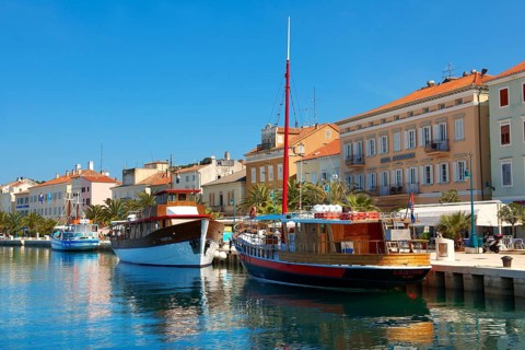 Mali Losinj harbour