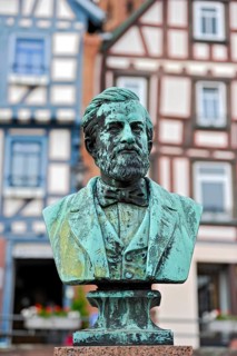 Bronze bust