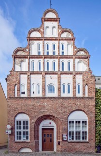 North German gabled house