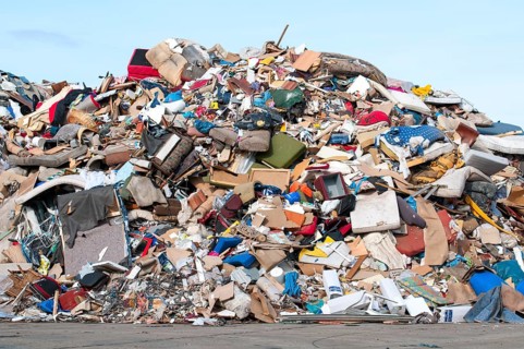 Waste dump