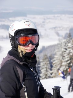 Skier on Iberg Maierhoefen