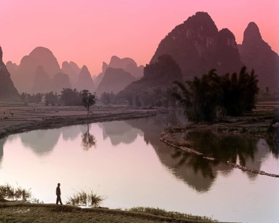 Karst mountain landscape