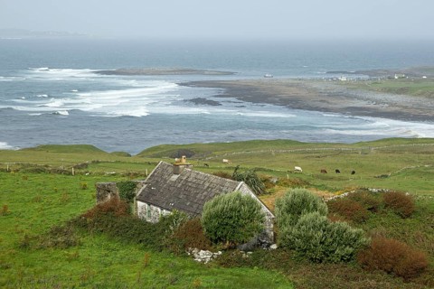 Coast and house near Doolin