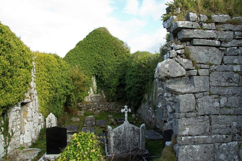 Church ruins near Ballyvaughan