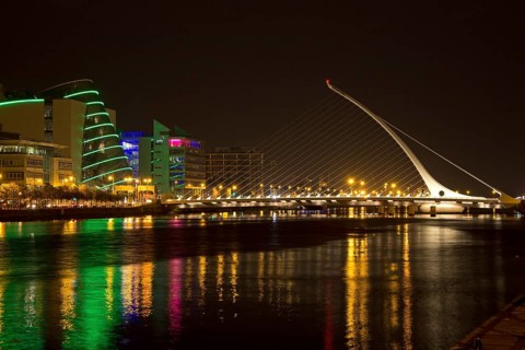 Convention Centre and Samuel Beckett Bridge