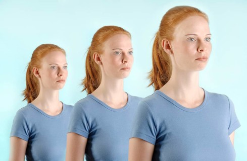 Red-haired young woman
