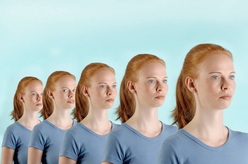 Red-haired young woman