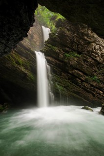 Thur waterfalls near Wildhaus