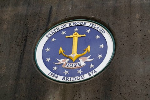 Emblem of Bridge at Waterplace Park