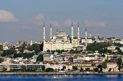 View of the Blue Mosque