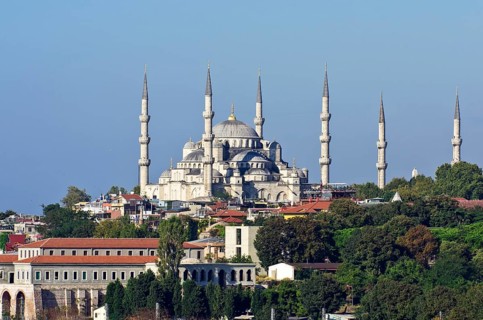 View of the Blue Mosque