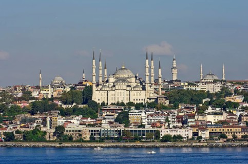View of the Blue Mosque