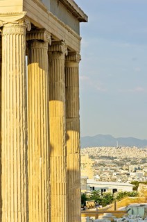 Columns of the Erechtheion temple