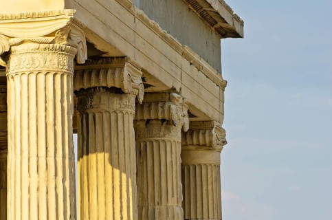 Columns of the Erechtheion temple