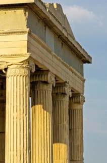 Columns of the Erechtheion temple