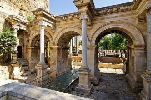 Hadrian's Gate or Gate of Hadrian