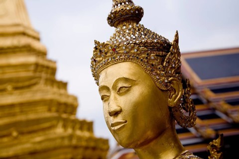 Golden statue