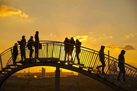 Landmark "Tiger & Turtle - Magic Mountain" by Heike Mutter and Ulrich Genth
